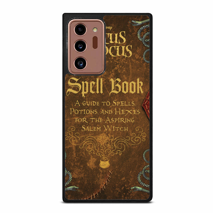 Hocus Pocus Spell Book Disney Samsung Note 20 Case