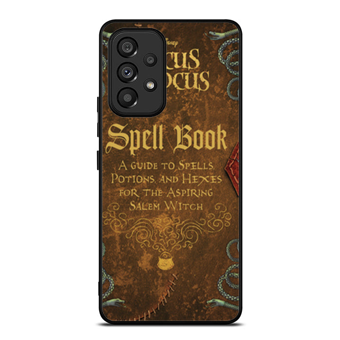 Hocus Pocus Spell Book Disney Samsung A53 Case