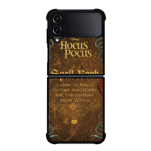 Hocus Pocus Spell Book Disney Samsung Z Flip Case