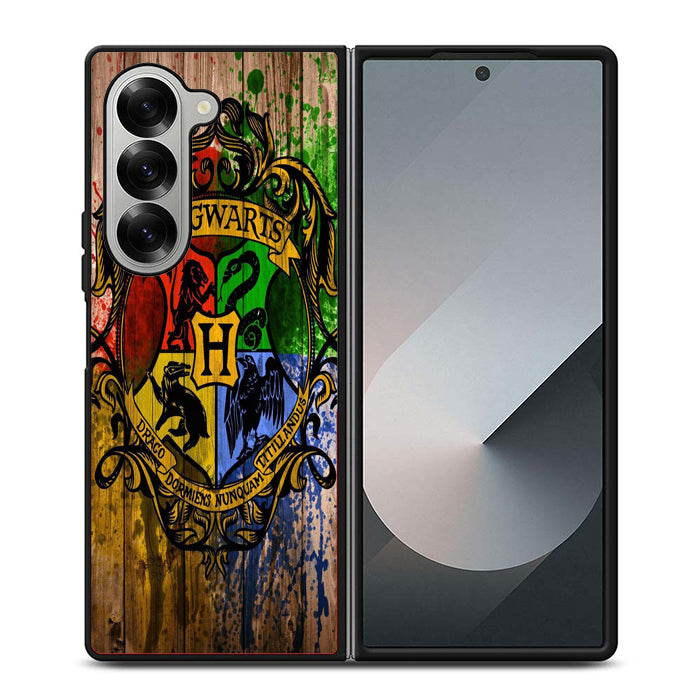 Hogwarts Harry Potter Logo Samsung Z Fold 6 Case
