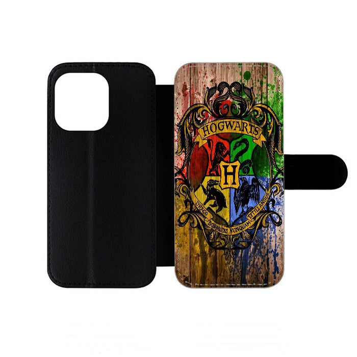 Hogwarts Harry Potter Logo iPhone Wallet Case