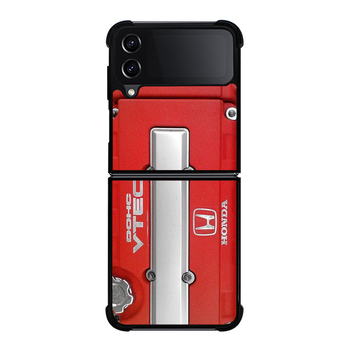 Honda Dohc Vtec Engine Samsung Z Flip Case