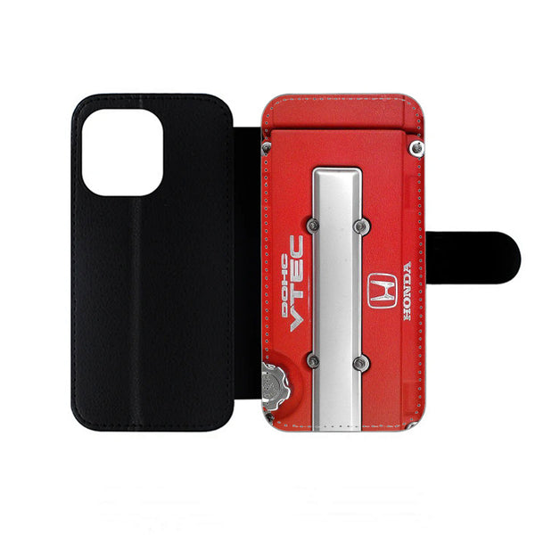 Honda Dohc Vtec Engine iPhone Wallet Case