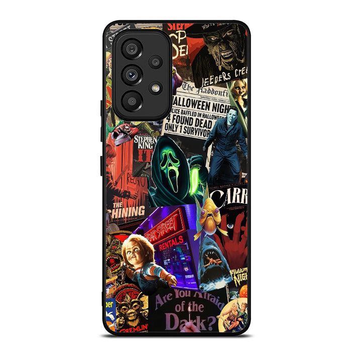 Horror Movie Collage Samsung A53 Case