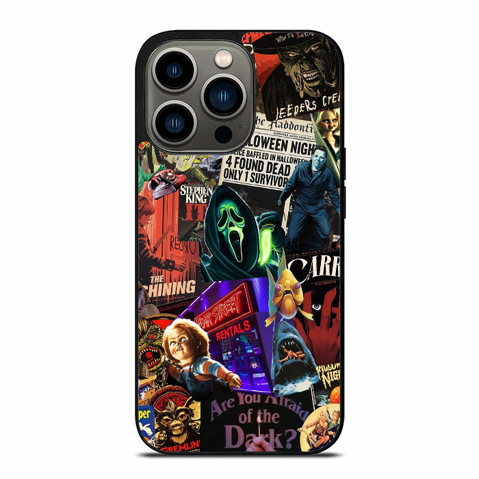 Horror Movie Collage iPhone 13 Case