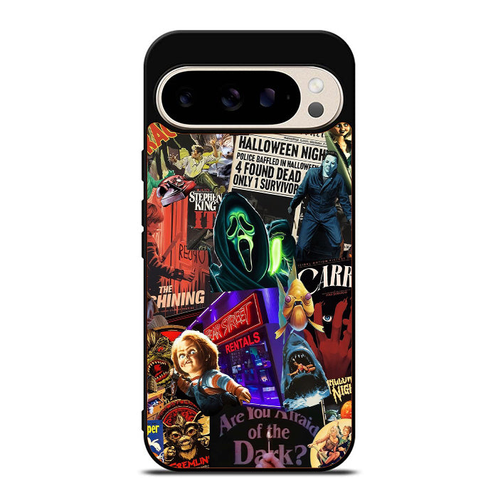 Horror Movie Collage Google Pixel 9 Case