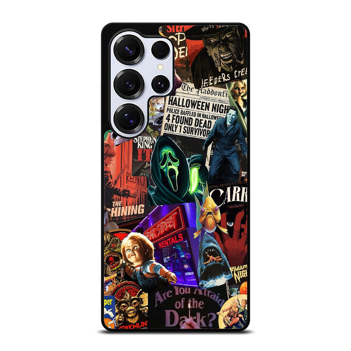 Horror Movie Collage Samsung S25 Case