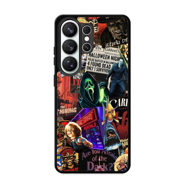 Horror Movie Collage Samsung S26 Case
