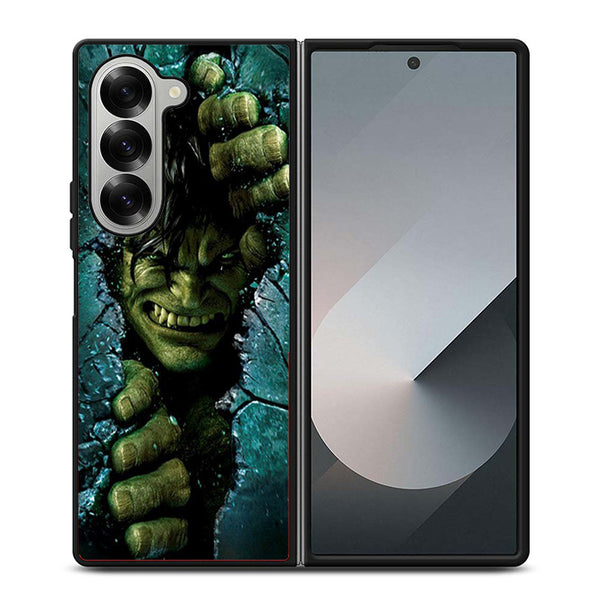 Incredible Hulk Cracked Samsung Z Fold Case