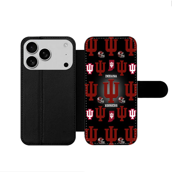 Indiana Hoosiers Logo iPhone 17 Wallet Case