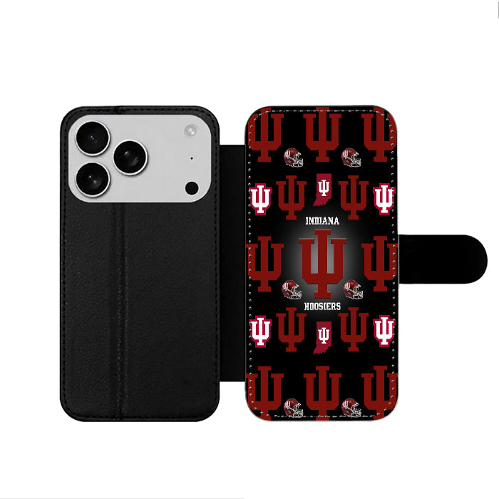 Indiana Hoosiers Logo iPhone 17 Wallet Case