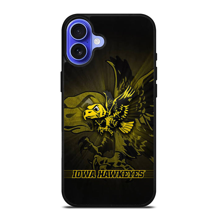 Iowa Hawkeyes Art iPhone 16 Case