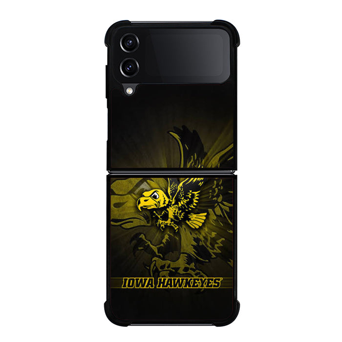 Iowa Hawkeyes Art Samsung Z Flip Case