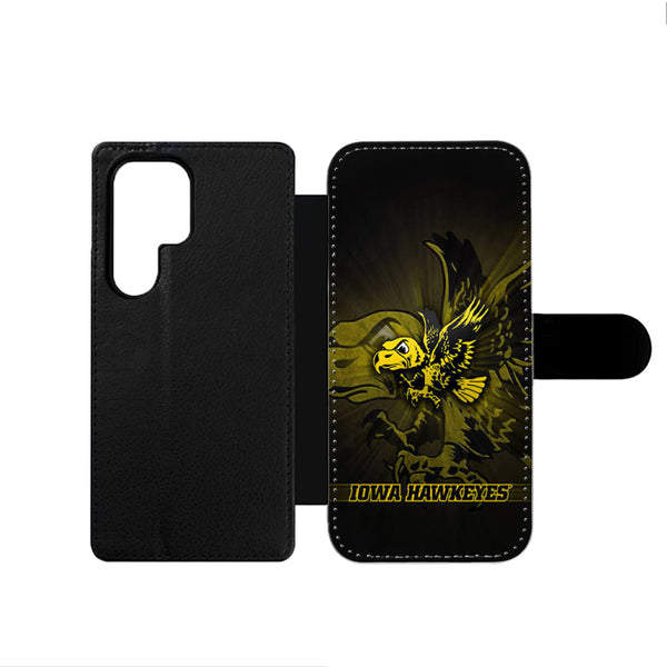 Iowa Hawkeyes Art Samsung Wallet Case