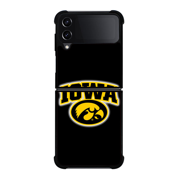 Iowa Hawkeyes Logo Samsung Z Flip 4 Case