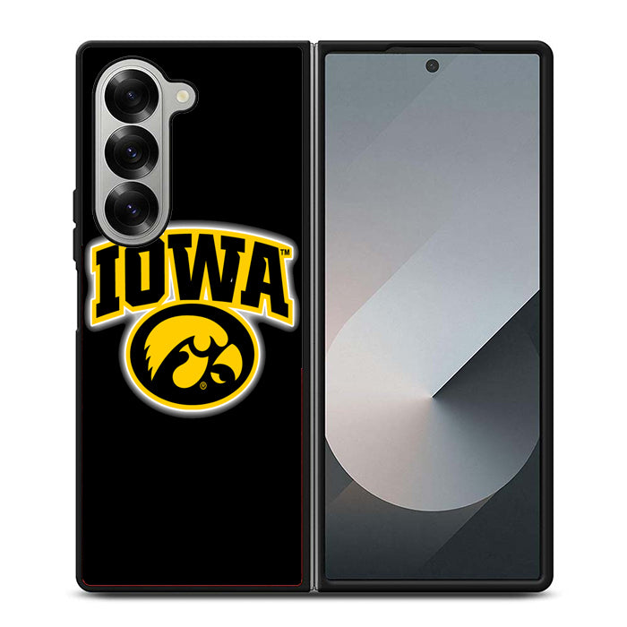 Iowa Hawkeyes Logo Samsung Z Fold 6 Case