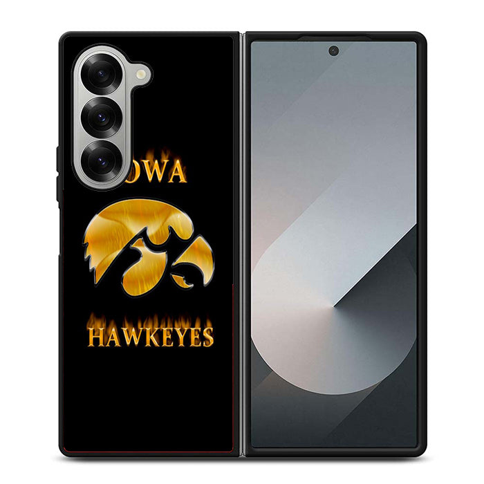 Iowa Hawkeyes Samsung Z Fold 6 Case