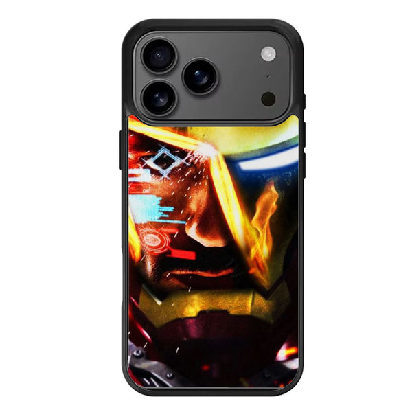 Iron Man Face Superhero iPhone 17 Case
