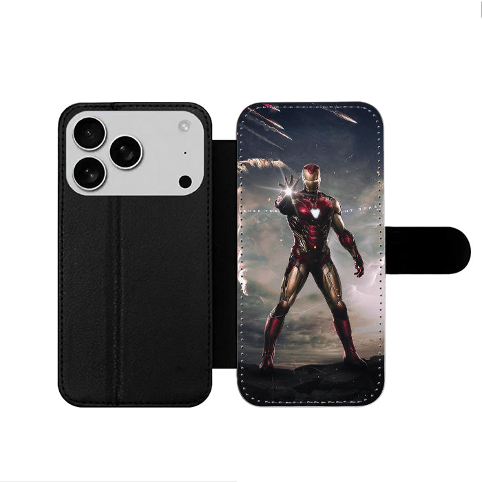 Iron Man iPhone 17 Wallet Case