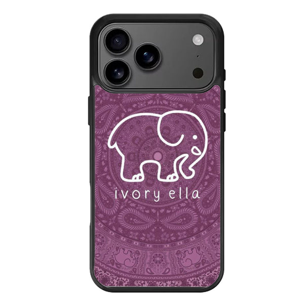 Ivory Ella Pattern iPhone 17 Case