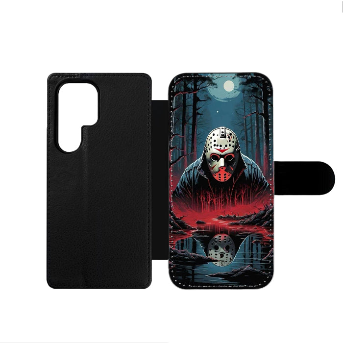 Jason Voorhees Scarry Movie Samsung Wallet Case