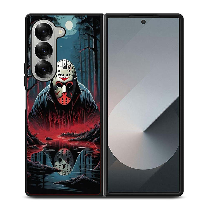 Jason Voorhees Scarry Movie Samsung Z Fold 6 Case
