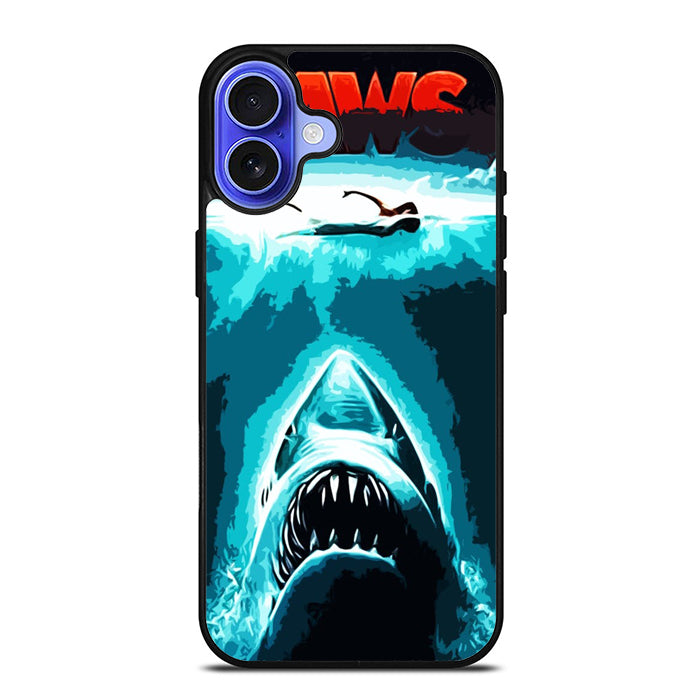 Jaws Art Shark iPhone 16 Case