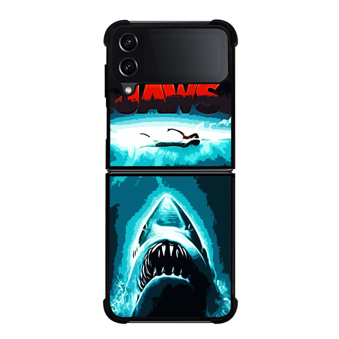Jaws Art Shark Samsung Z Flip 4 Case