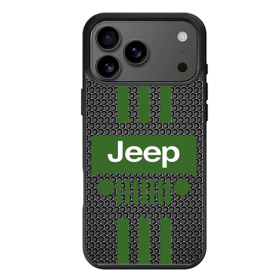 Jeep Wrangler Classic Striped iPhone 17 Case