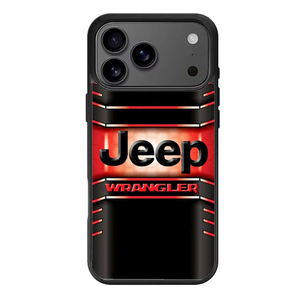 Jeep Wrangler Red iPhone 17 Case