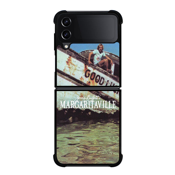 Jimmy Buffetts Margaritaville Samsung Z Flip 4 Case