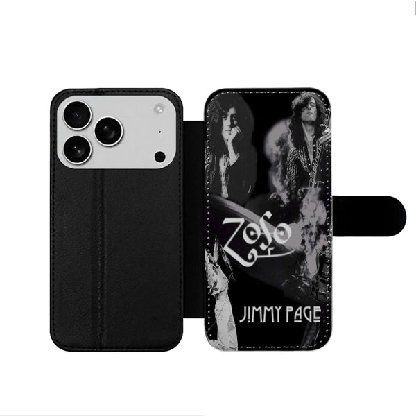 Jimmy Page Zoso Led Zeppelin iPhone 17 Wallet Case