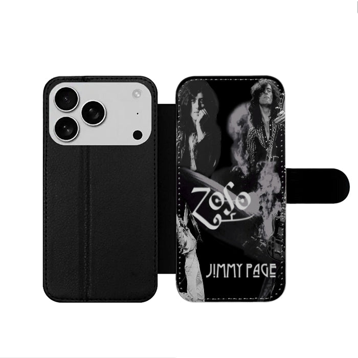 Jimmy Page Zoso Led Zeppelin iPhone 17 Wallet Case