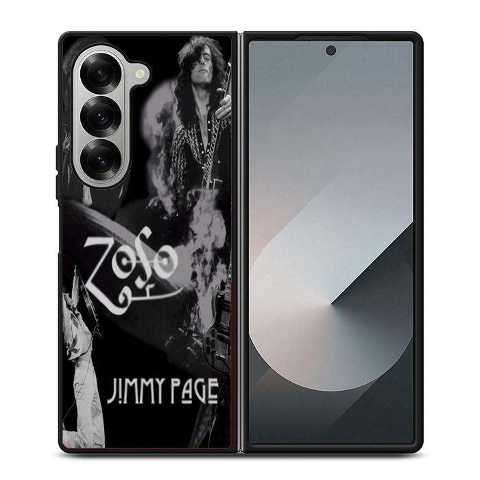 Jimmy Page Zoso Led Zeppelin Samsung Z Fold Case