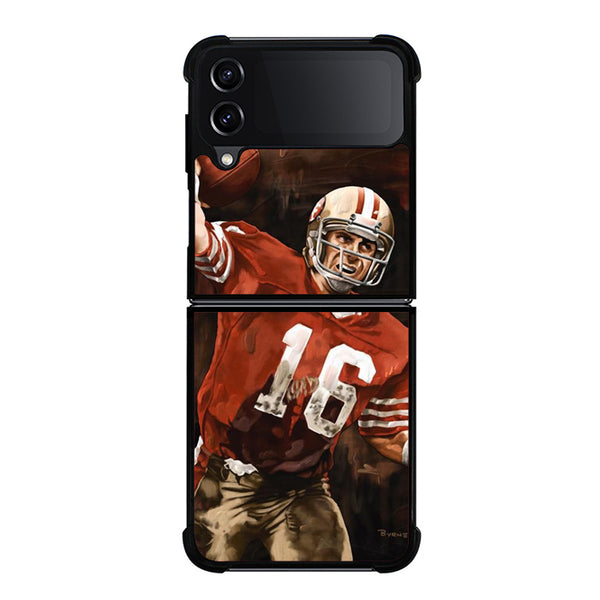 Joe Montana 49ers Samsung Z Flip Case