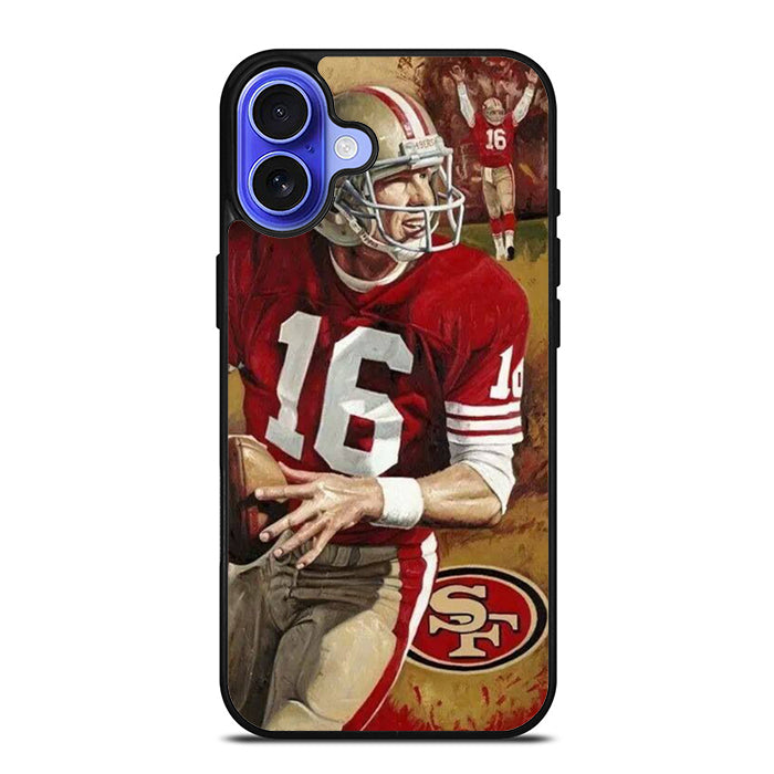 Joe Montana Helmet 49ers iPhone 17 Case