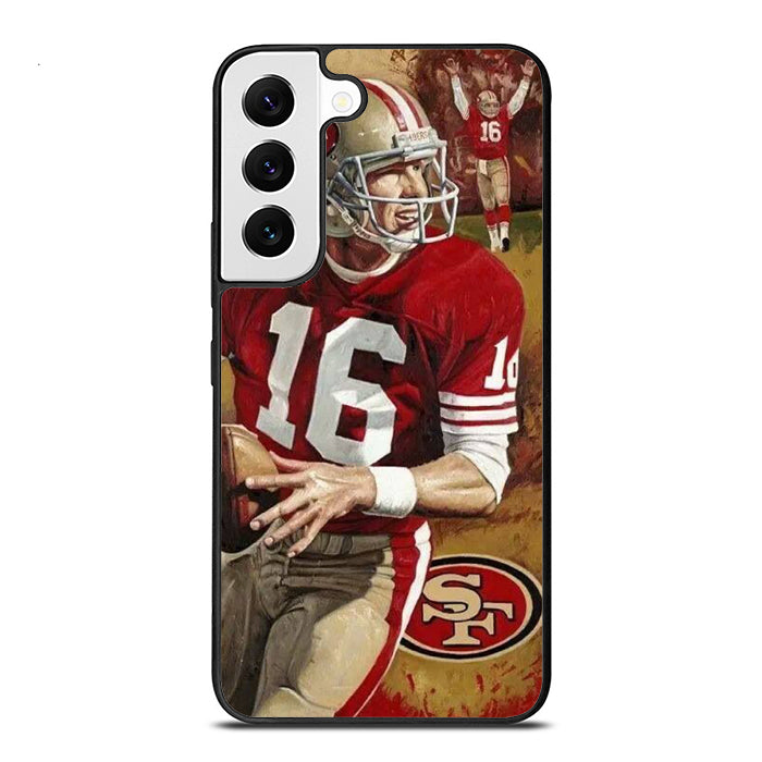 Joe Montana Helmet 49ers Samsung S21 Case