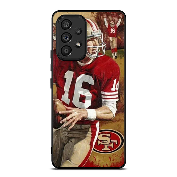 Joe Montana Helmet 49ers Samsung A53 Case