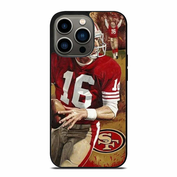 Joe Montana Helmet 49ers iPhone 13 Case