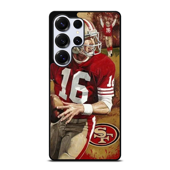 Joe Montana Helmet 49ers Samsung S25 Case