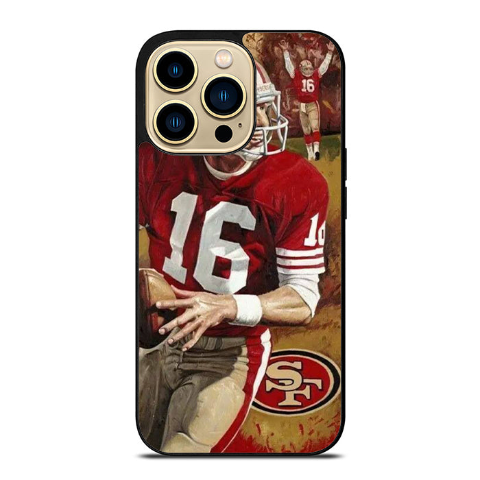 Joe Montana Helmet 49ers iPhone 15 Case
