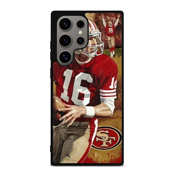 Joe Montana Helmet 49ers Samsung S24 Case