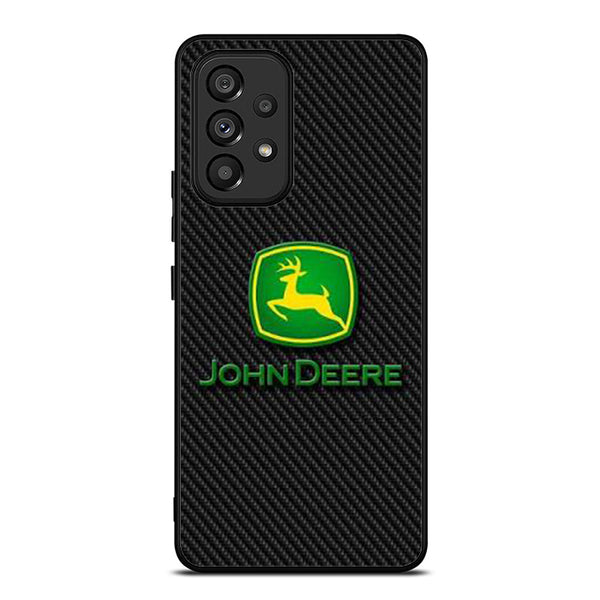 John Deere Carbon Logo Samsung A53 Case