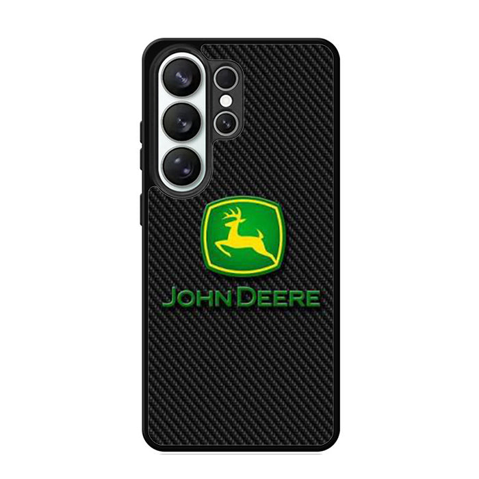 John Deere Carbon Logo Samsung S26 Case
