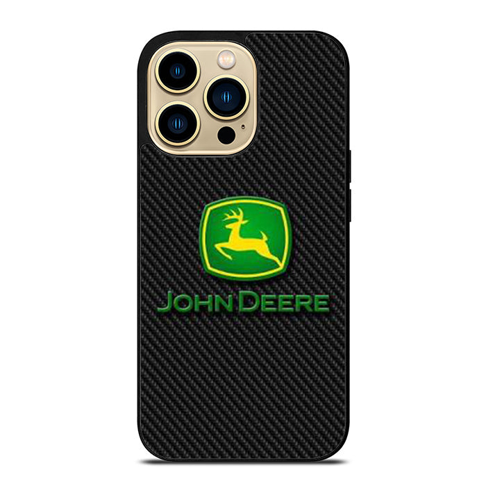 John Deere Carbon Logo iPhone 14 Case