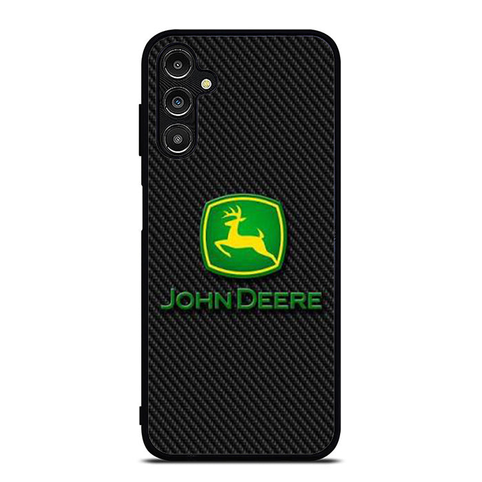 John Deere Carbon Logo Samsung A14 Case