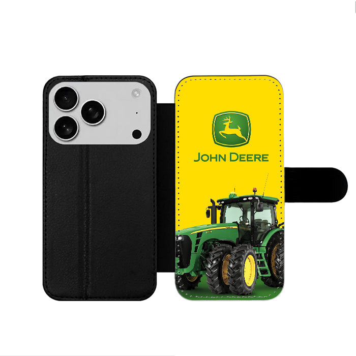 John Deere Tractor iPhone 17 Wallet Case