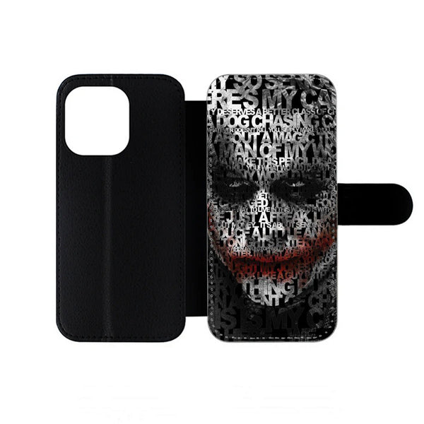 Joker Ledger Face iPhone Wallet Case
