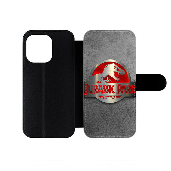 Jurassic Park Logo iPhone Wallet Case