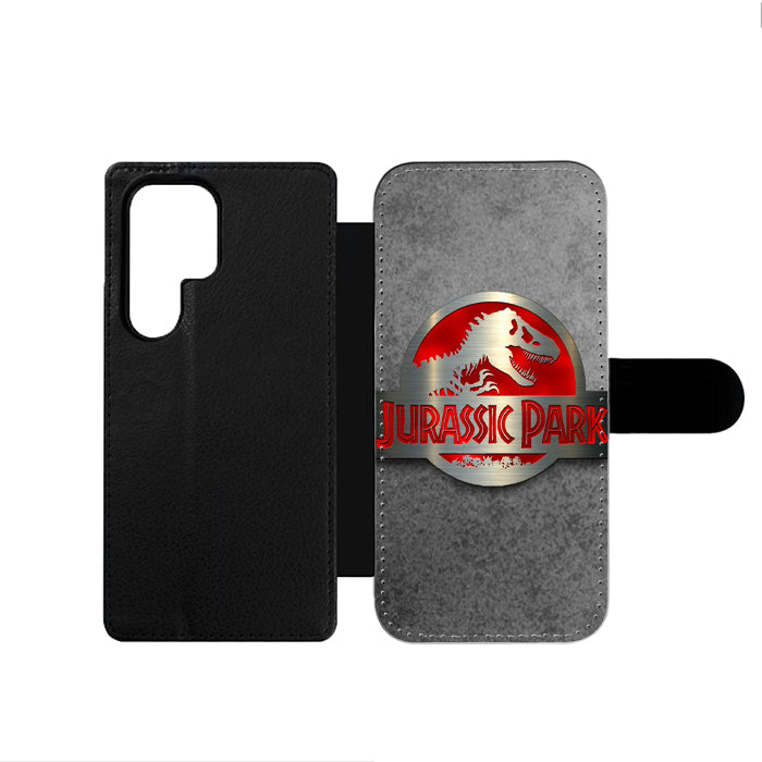 Jurassic Park Logo Samsung Wallet Case
